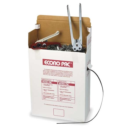 PlasticStrappingKit, 500lb, Polypropylene MPN:2CXL4