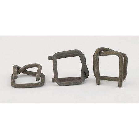 StrappingBuckle, Steel, Round;Flat, PK1000 MPN:2CXR1