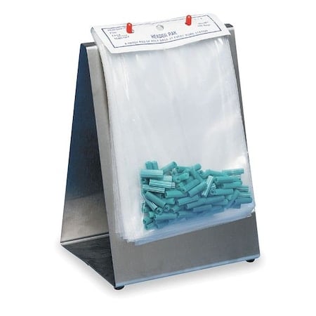 TubingBagDispenser, Metal, CountertopMount MPN:2EWH3