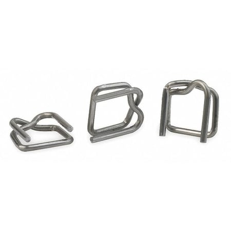 StrappingBuckle, Steel, Round;Flat, PK1000 MPN:2JFF2