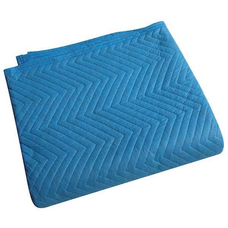Quilted Moving Blanket, Blue, 72x80