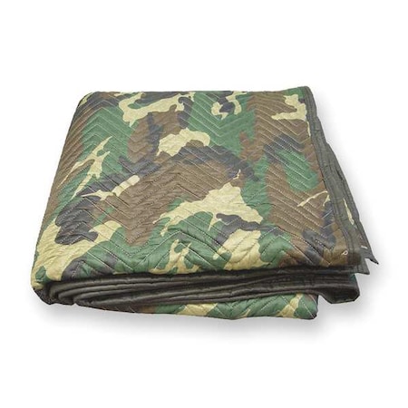 Cotton/Poly Quilted Moving Blanket, PK12 MPN:2NKT5
