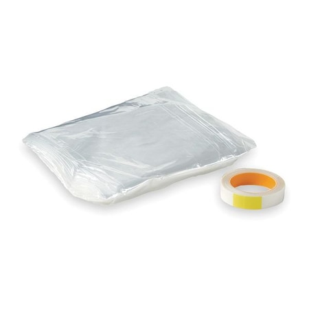 Window Insulation Kit, 5.2 ft L, 3.5 ft W MPN:2RRF5