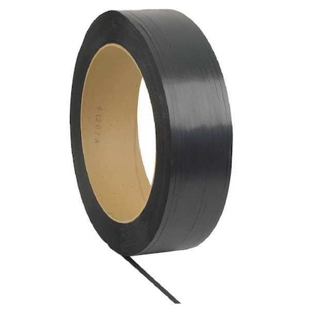 Plastic Strapping, 4000ft L, 35 mil, Black MPN:33RZ13