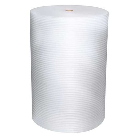 Foam Roll, Perforated, White, 1250 ft. L MPN:36DY84