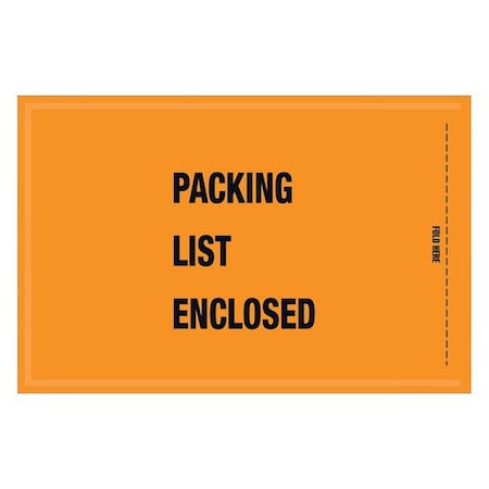 Mil-Spec Pcking Lst Enclsd Envpes, 5 1/4x8