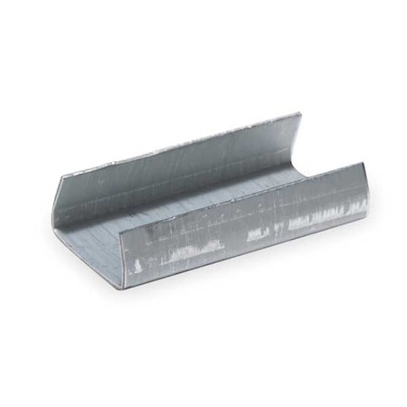 Strapping Seal, 3/4 in W, 1 1/4 in L, Open Seals, Flat, 200 PK MPN:3CTV6