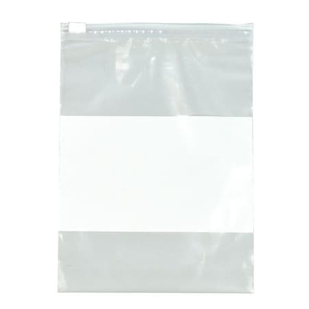Reclosable Bag, Slide Seal, 9 in L, 6 in W, 3 mil Thick, Low Density Polyethylene (LDPE), Clear MPN:3RB15