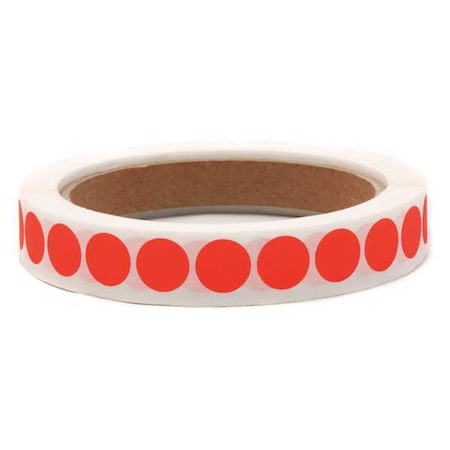 Inventory Label, Red, Paper, PK1000 MPN:3VCL8