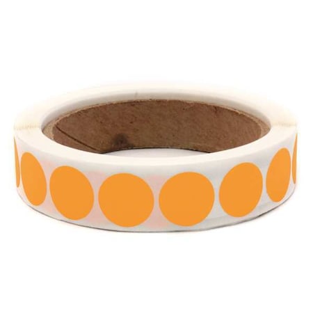 Inventory Label, Orange, Paper, PK1000 MPN:3VCN2