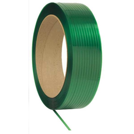 Plastic Strapping, HG, Green, 9600 ft. L MPN:40TP59