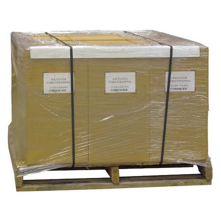 Plastic Strapping, 525 lb, White, PK48 MPN:41P054