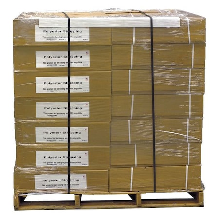 Plastic Strapping, 600 lb, Black, PK28 MPN:41P089