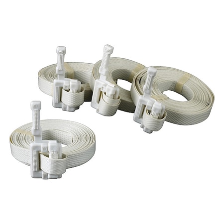 PolypropyleneStrapping, 300lb, White, PK250 MPN:43NE46