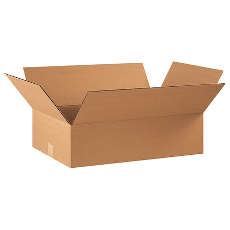 22 in x 14 in x 6 in Shipping Box, Kraft, Corrugate, Single Wall, 32 ECT MPN:493T47