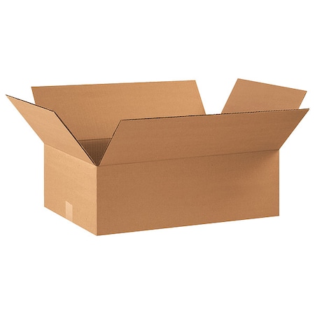 22 in x 14 in x 8 in Shipping Box, Kraft, Corrugate, Single Wall, 32 ECT MPN:493T48