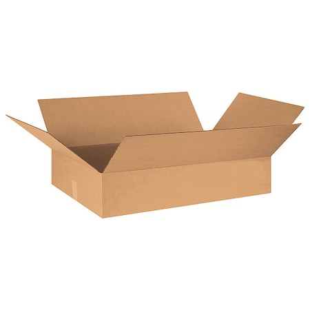 30 in x 20 in x 6 in Shipping Box, Kraft, Corrugate, Single Wall, 32 ECT MPN:493T59