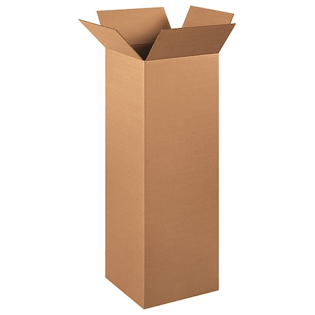 12 in x 12 in x 36 in Shipping Box, Kraft, Corrugate, Single Wall, 32 ECT MPN:493T64