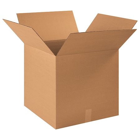 19 in x 19 in x 19 in Shipping Box, Kraft, Corrugate, Single Wall, 32 ECT MPN:493T74