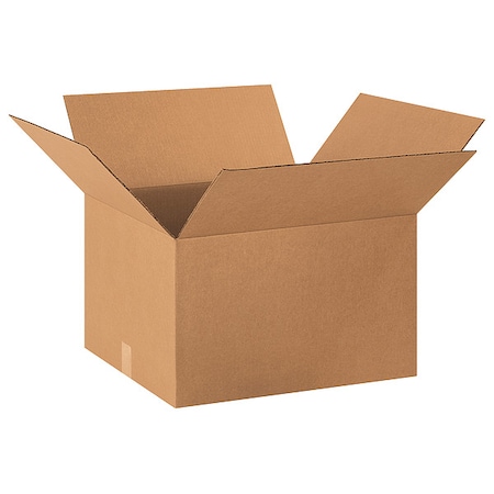 20 in x 18 in x 12 in Shipping Box, Kraft, Corrugate, Single Wall, 32 ECT MPN:493T80