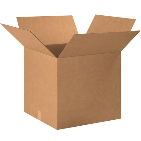 20 in x 20 in x 18 in Shipping Box, Kraft, Corrugate, Single Wall, 32 ECT MPN:493T85