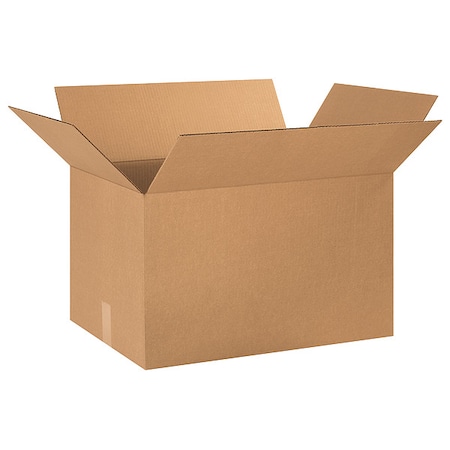 24 in x 16 in x 14 in Shipping Box, Kraft, Corrugate, Single Wall, 32 ECT MPN:493U03