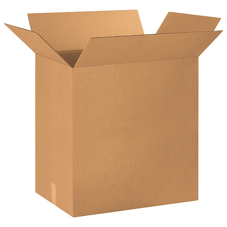 24 in x 16 in x 24 in Shipping Box, Kraft, Corrugate, Single Wall, 32 ECT MPN:493U05