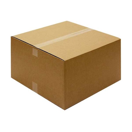 26 in x 26 in x 12 in Shipping Box, Kraft, Corrugate, Single Wall, 32 ECT MPN:493U34