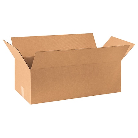30 in x 14 in x 10 in Shipping Box, Kraft, Corrugate, Single Wall, 32 ECT MPN:493U43
