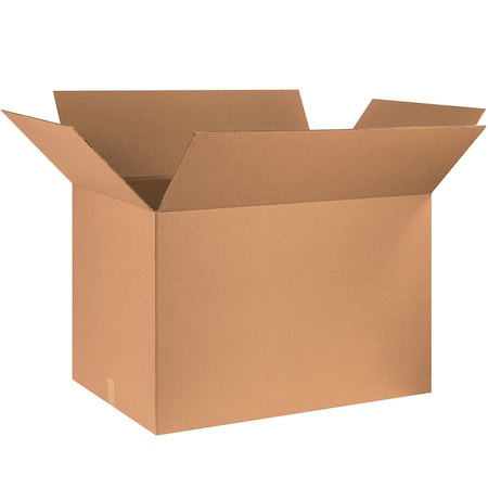 36 in x 24 in x 24 in Shipping Box, Kraft, Corrugate, Single Wall, 32 ECT MPN:493U53