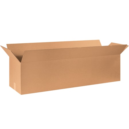 48 in x 12 in x 12 in Shipping Box, Kraft, Corrugate, Single Wall, 32 ECT MPN:493U55