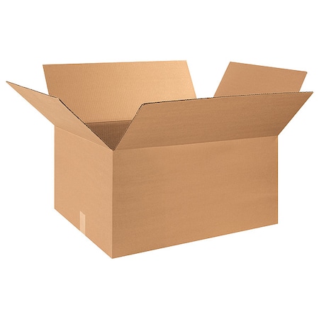 32 in x 18 in x 12 in Shipping Box, Kraft, Corrugate, Single Wall, 32 ECT MPN:493U61