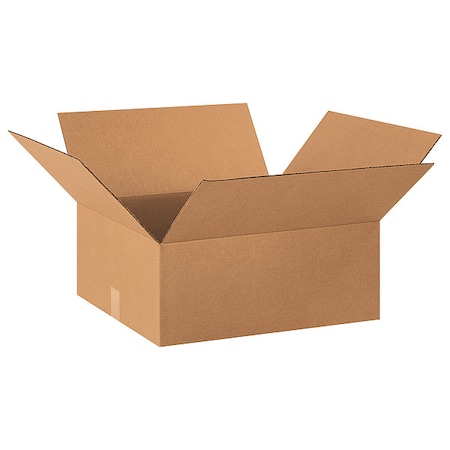 20 in x 18 in x 8 in Shipping Box, Kraft, Corrugate, Single Wall, 32 ECT MPN:493U63