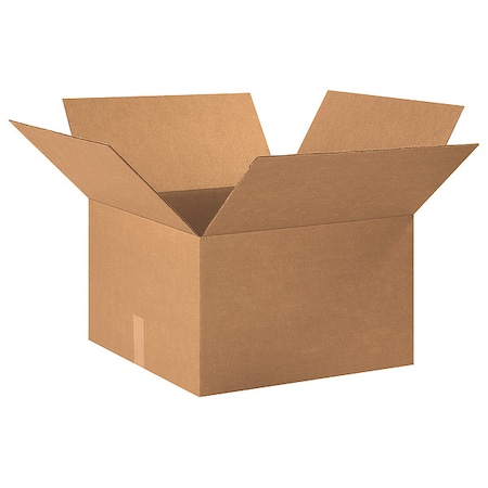 20 in x 20 in x 11 in Shipping Box, Kraft, Corrugate, Single Wall, 32 ECT MPN:493U66