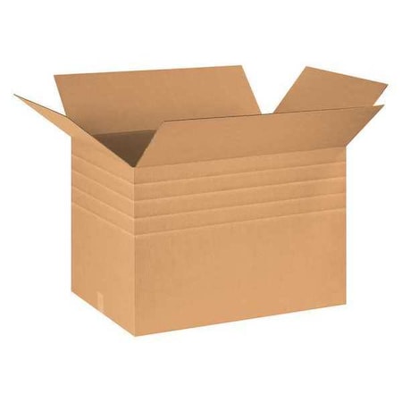 30 in x 20 in x 20 in Multi-Depth Box, Kraft, Corrugate, Single Wall, 44 ECT MPN:49K023