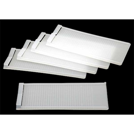 Edge Protector, Medium Duty, Plastic, PK500 MPN:4FEU2