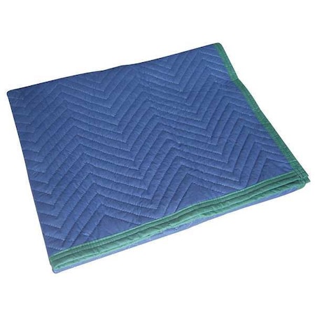 Quilted Moving Blanket, Blue, 72x45