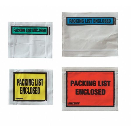 Packing List Envelopes, Blue, PK1000 MPN:4UDP6