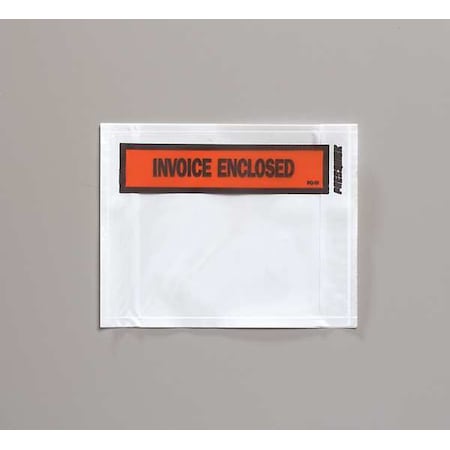 Packing List Envelopes, Orange, PK1000 MPN:4UDR7