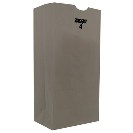 Grocery Bag Flat Bottom 4 lb White, Pk500 MPN:51004