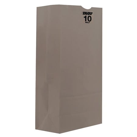 Grocery Bag Flat Bottom 10 lb White, Pk500 MPN:51030