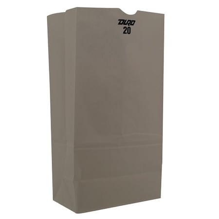 Grocery Bag Flat Bottom 20 lb White, Pk500 MPN:51040