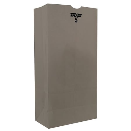Grocery Bag Flat Bottom 5 lb White, Pk500 MPN:51045