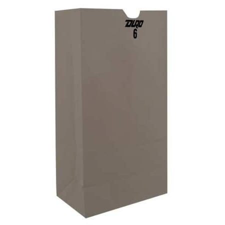 Grocery Bag Flat Bottom 6 lb White, Pk500 MPN:51046