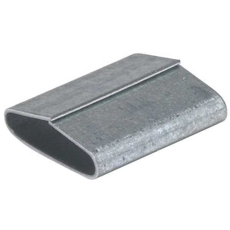 Strapping Seal, Steel, Round, PK2500 MPN:52YU65