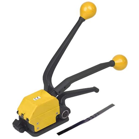 Steel Strapping Combo Tool, 8 lb. Weight MPN:52YU73