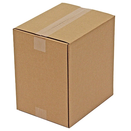 11 1/4 in x 8 3/4 in x 12 in Shipping Box, Kraft, Corrugate, Single Wall, 200# MPN:55NM33