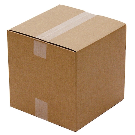 16 in x 16 in x 16 in Shipping Box, Kraft, Corrugate, Single Wall, 200# MPN:55NM71