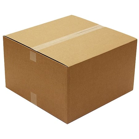 22 in x 22 in x 12 in Shipping Box, Kraft, Corrugate, Single Wall, 200# MPN:55NN08