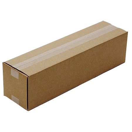 24 in x 6 in x 6 in Shipping Box, Kraft, Corrugate, Single Wall, 200# MPN:55NN10